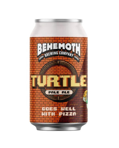 Behemoth Turtle Goes well with Pizza Pale Ale 330mL