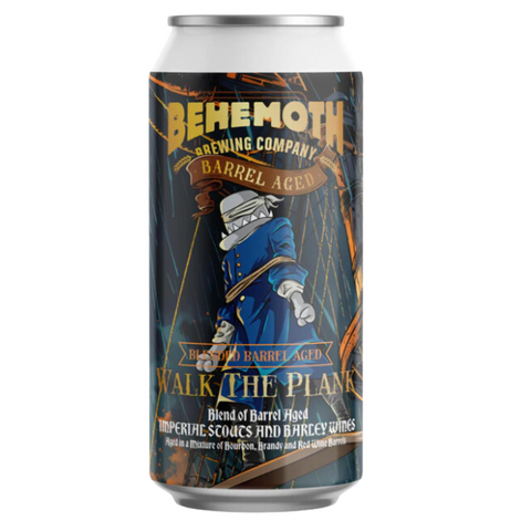 Behemoth Walk the Plank Blend of Barrel Aged Imperial Stout and Barley Wines 440mL