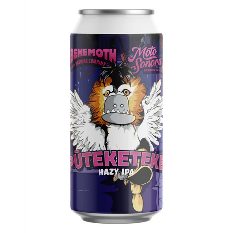 Behemoth x Moto Sonora Puteketeke Hazy IPA 440mL