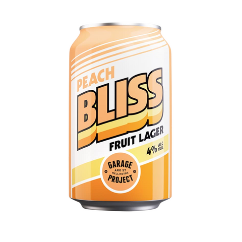 Garage Project Peach Bliss Lager 330mL Can