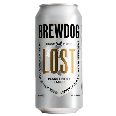 Brewdog Lost Lager 440mL - The Hamilton Beer & Wine Co