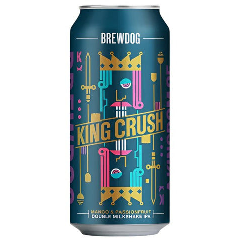 Brewdog King Crush Mango & Passionfruit Milkshake IPA 440mL