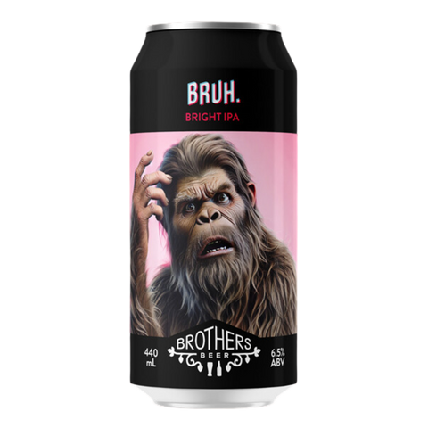 Brothers Beer Bruh! Bright IPA 440mL