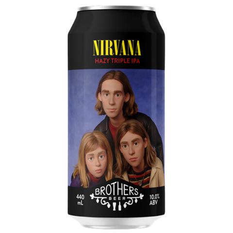 Brothers Beer Nirvana Hazy Triple IPA 440mL