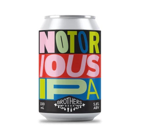 Brothers Beer Notorious IPA 6x330mL