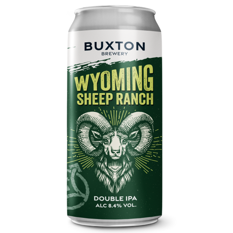 Buxton Brewery Wyoming Sheep Ranch West Coast Double IPA 440mL