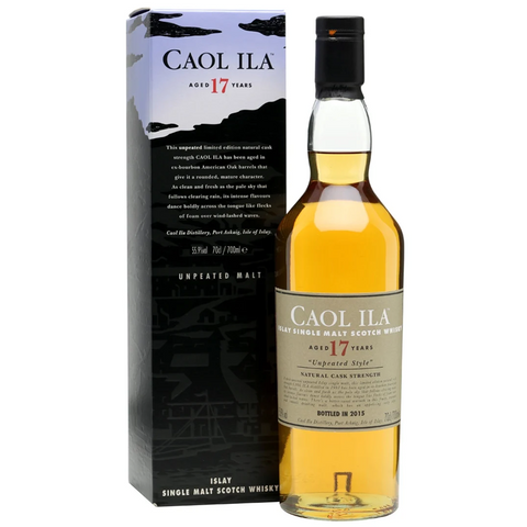 Caol Ila 17yo 'Unpeated' Special Release Single Malt 700mL