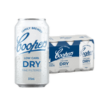 Coopers Low Carb Dry 6x375mL Cans