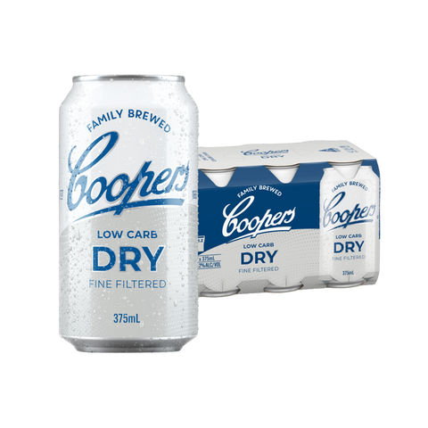 Coopers Low Carb Dry 6x375mL Cans