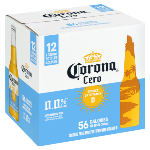 Corona Cero 0% Non Alcoholic 12x330mL