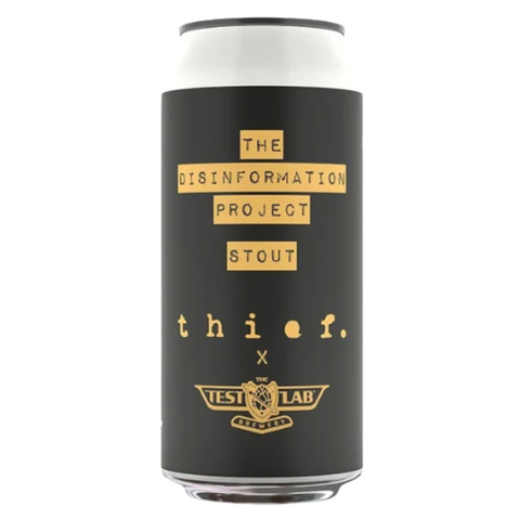 Thief Brewing The Disinformation Project Stout 440mL