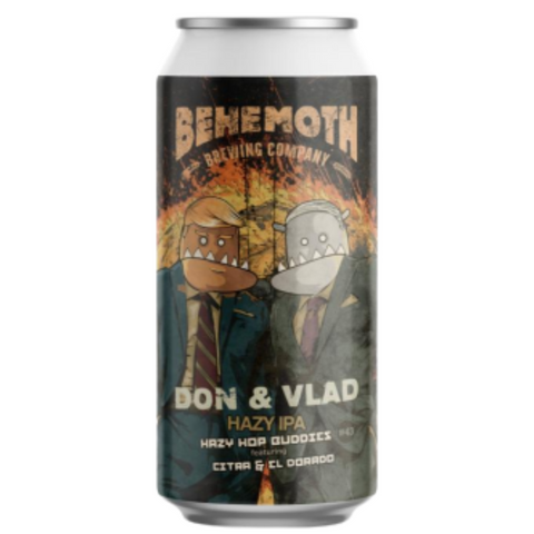 Behemoth Don & Vlad Hop Buddies #43 Hazy IPA 440mL