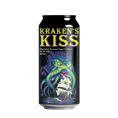 Double Vision Kraken's Kiss Chocolate Caramel Imperial Stout 440mL