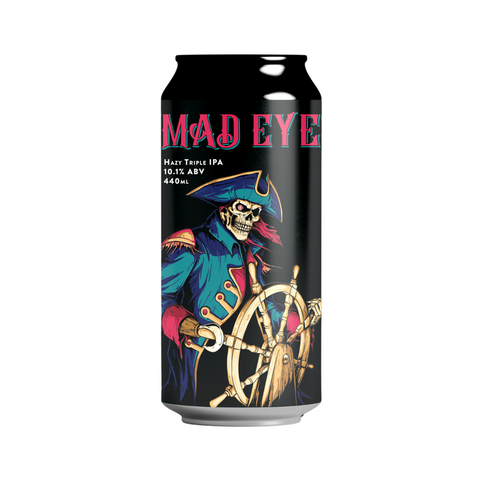 Double Vision Mad Eye Hazy Triple IPA 440mL