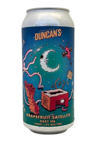 Duncan's Grapefruit Satellite Hazy IPA 440mL - The Hamilton Beer & Wine Co