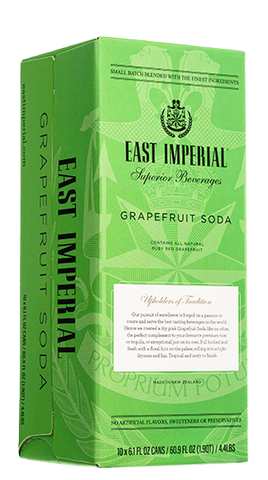 East Imperial Grapefruit Soda 10x180mL