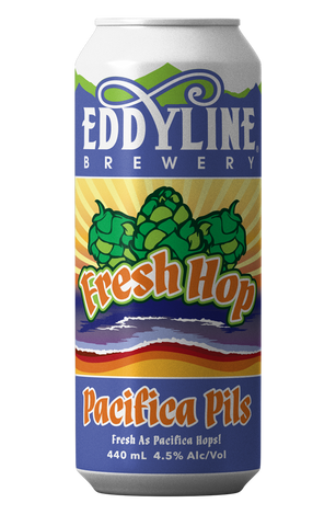 Eddyline Pacifica Fresh Hop Pils 440mL