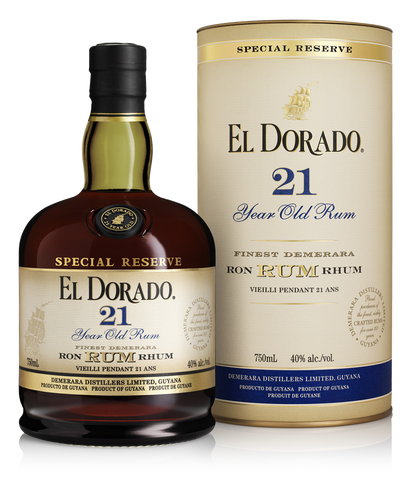 El Dorado 21yo Rum 700mL