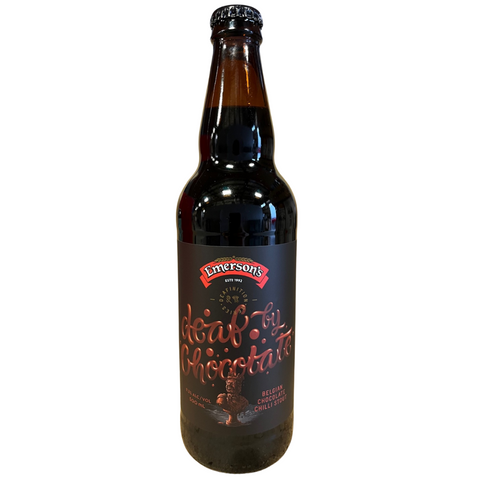 Emersons Deaf By Chocolate Belgium Chocolate Chilli Stout 500mL