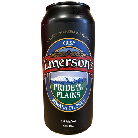 Emersons Pride of the Plains Riwaka Pilsner 440mL