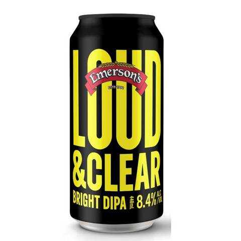 Emerson's Loud and Clear Bright Double IPA 440mL