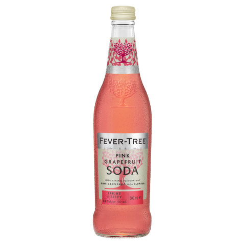 Fever Tree Pink Grapefruit Soda Water 500ml