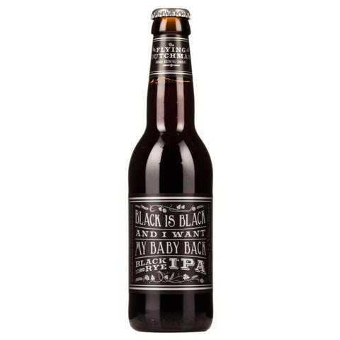Flying Dutchman Black Is Black And I Want My Baby Back Black Rye IPA 330mL