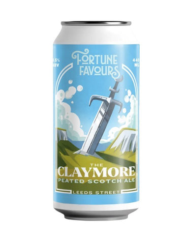 Fortune Favours The Claymore Peated Scotch Ale 440mL