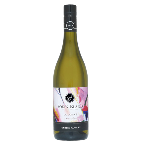 Foxes Island Artist Series 'Sunbird Karaoke' La Lapine Sauvignon Blanc 2014