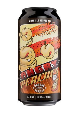 Garage Project Angry Peaches Amarillo Hop APA 440mL - The Hamilton Beer & Wine Co