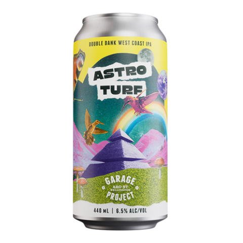 Garage Project Astroturf Double Dank West Coast IPA 440mL - The Hamilton Beer & Wine Co