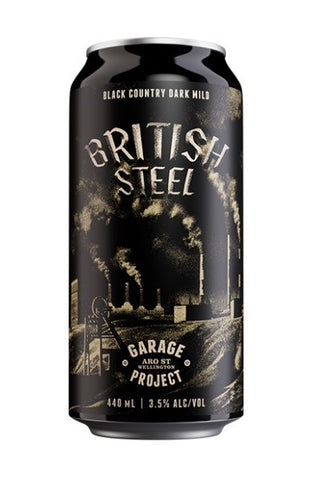 Garage Project British Steel Black Country Dark Mild 440mL