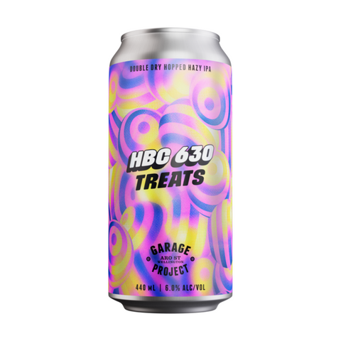 Garage Project Certify Fresh HBC360 Treats Double Dry Hopped Hazy IPA - The Hamilton Beer & Wine Co