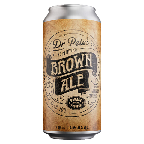 Garage Project Dr Pete's Fortifying Brown Ale 440mL