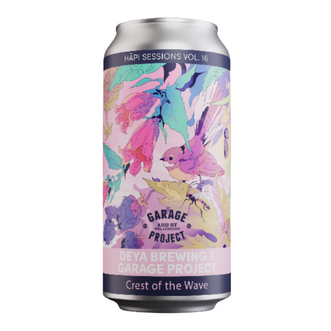 Garage Project Hapi Session Vol 16 Crest of the Wave Hazy IPA 440mL