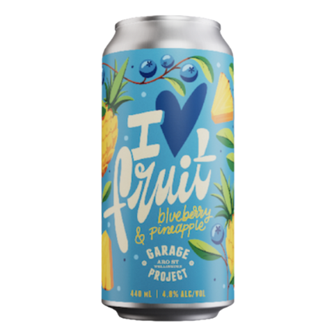 Garage Project I Heart Fruit Blueberry & Pineapple Sour 440mL