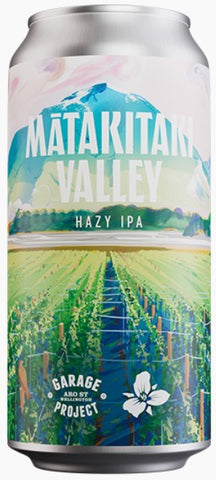 Garage Project Matakitaki Valley Double Hazy IPA 440mL - The Hamilton Beer & Wine Co