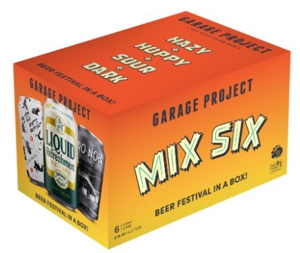 Garage Project Mix Six #12 6x330mL - The Hamilton Beer & Wine Co