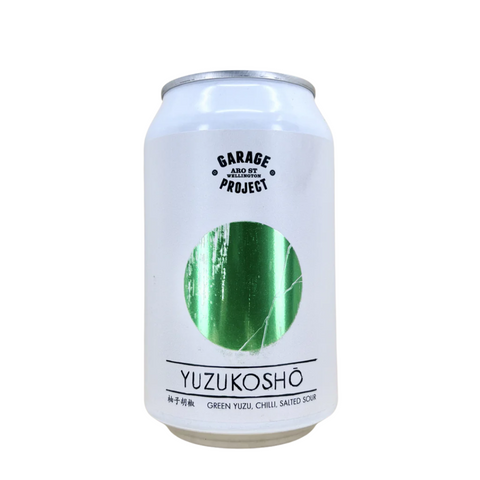 Garage Project 'Yuzukosho' Green Yuzu Chilli Salted Sour 330mL