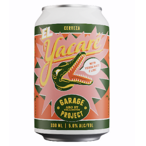 Garage Project El Yacaré Yerba Mate & Lime Cerveza 330mL