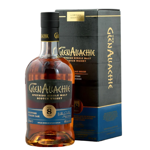 GlenAllachie 8yo Scottish Oak Wood Finish 700mL