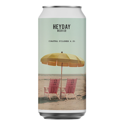 Heyday Coastal Pilsner 440mL