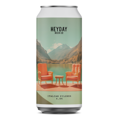 Heyday Italian Pilsner 440mL