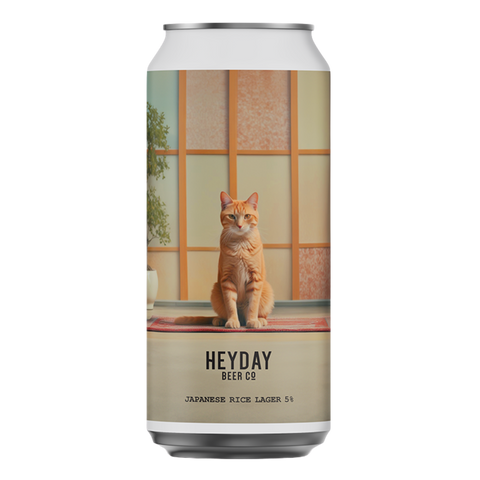 Heyday Japanese Rice Lager 440mL