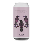 Heyday Raspberry, Liquorice & Coffee Sour 440mL