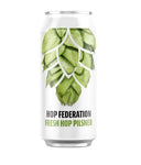 Hop Federation Fresh hop Pilsner 440mL