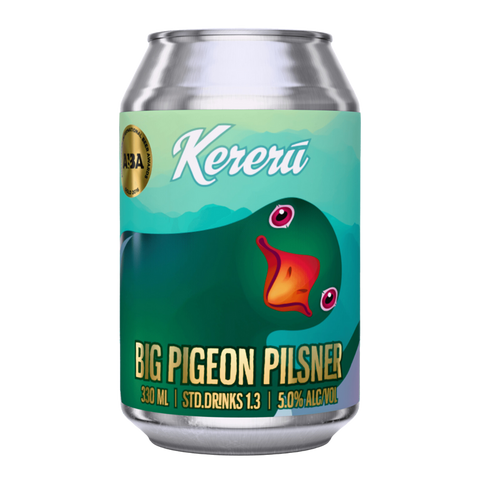 Kereru Big Pigeon Pilsner 6x330mL