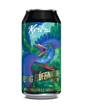 Kereru Flying Fluffinator Hazy IPA 440mL