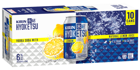 Kirin Hyoketsu Vodka Lemon 10x330mL