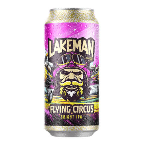 Lakeman Flying Circus Bright IPA 440mL